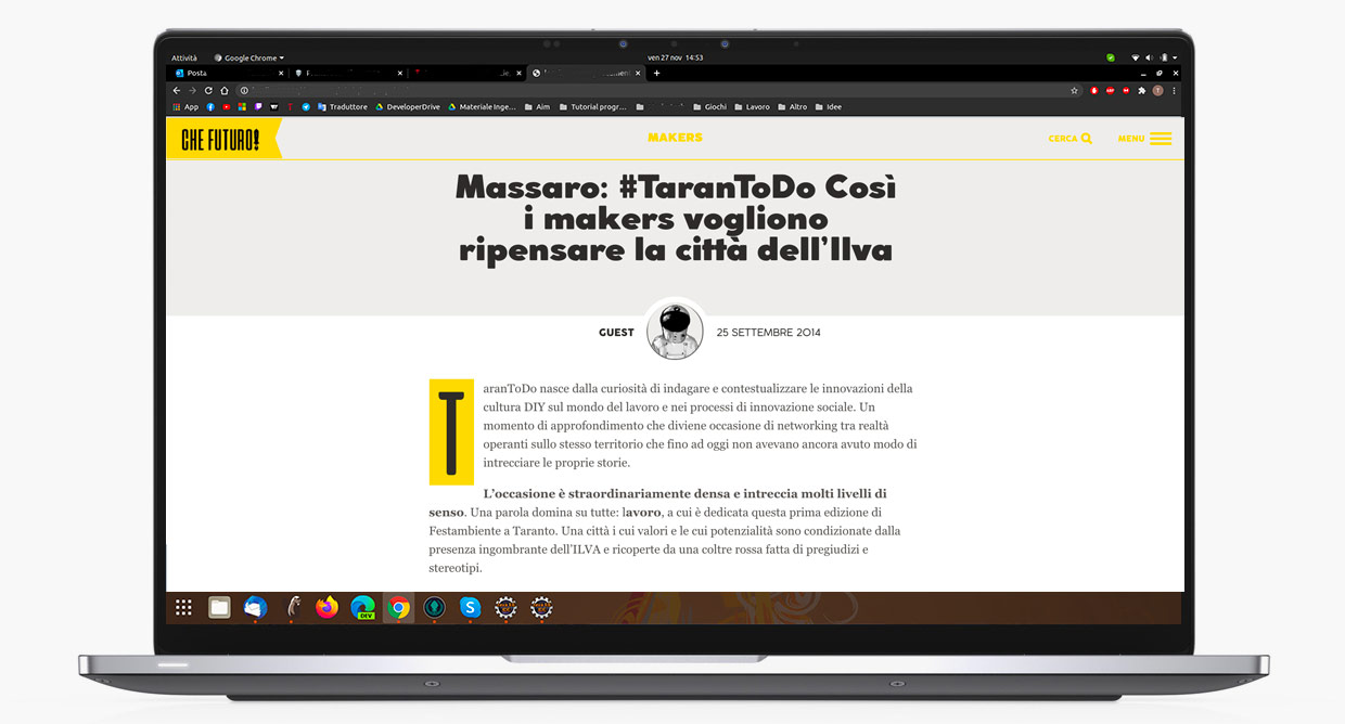 CheFuturo! articolo