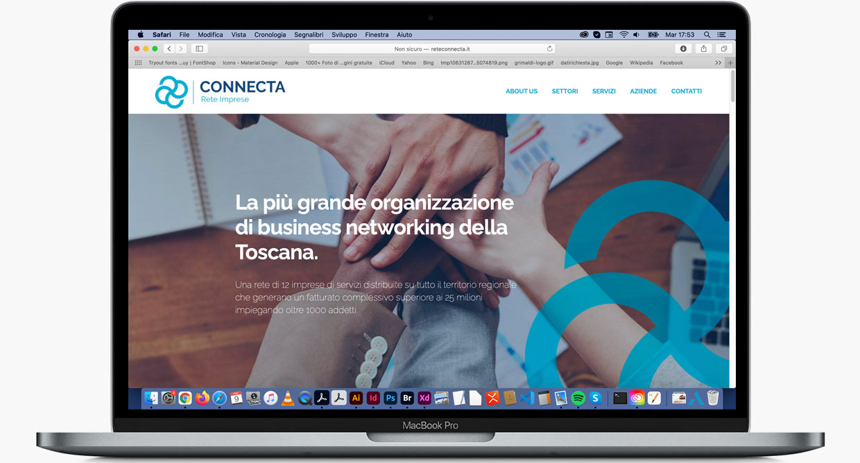 Connecta landing page