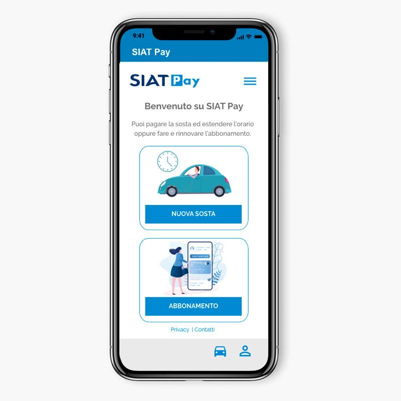 SIAT Pay app home